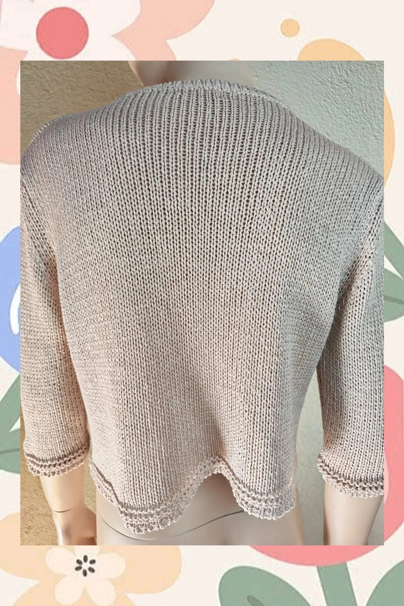 Javier Simorra fringed knit jacket – photo 3